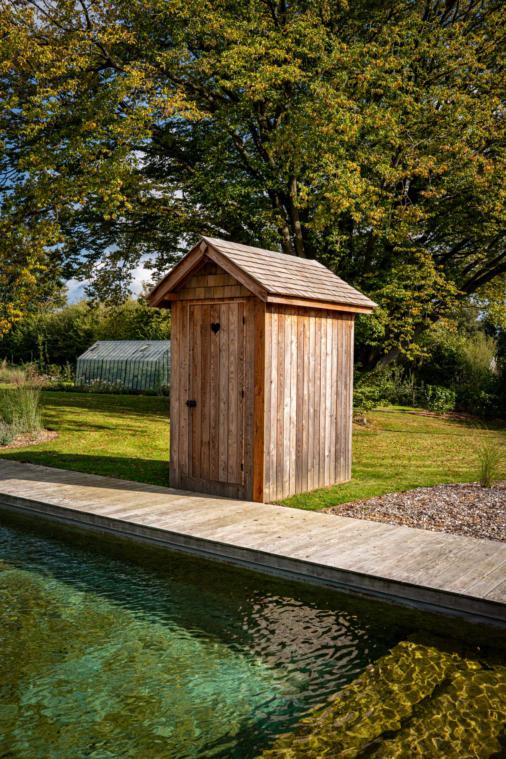 Cabine piscine