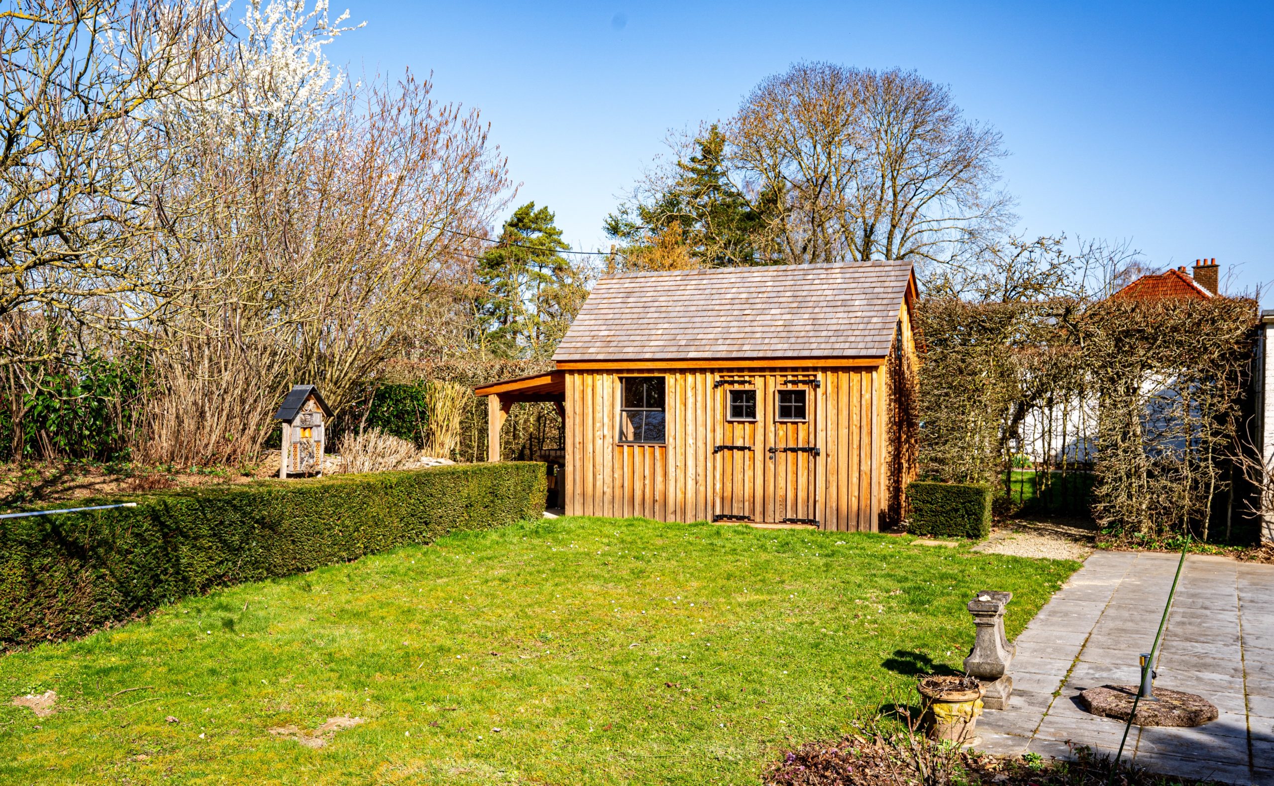 Abri de jardin en bois sur mesure