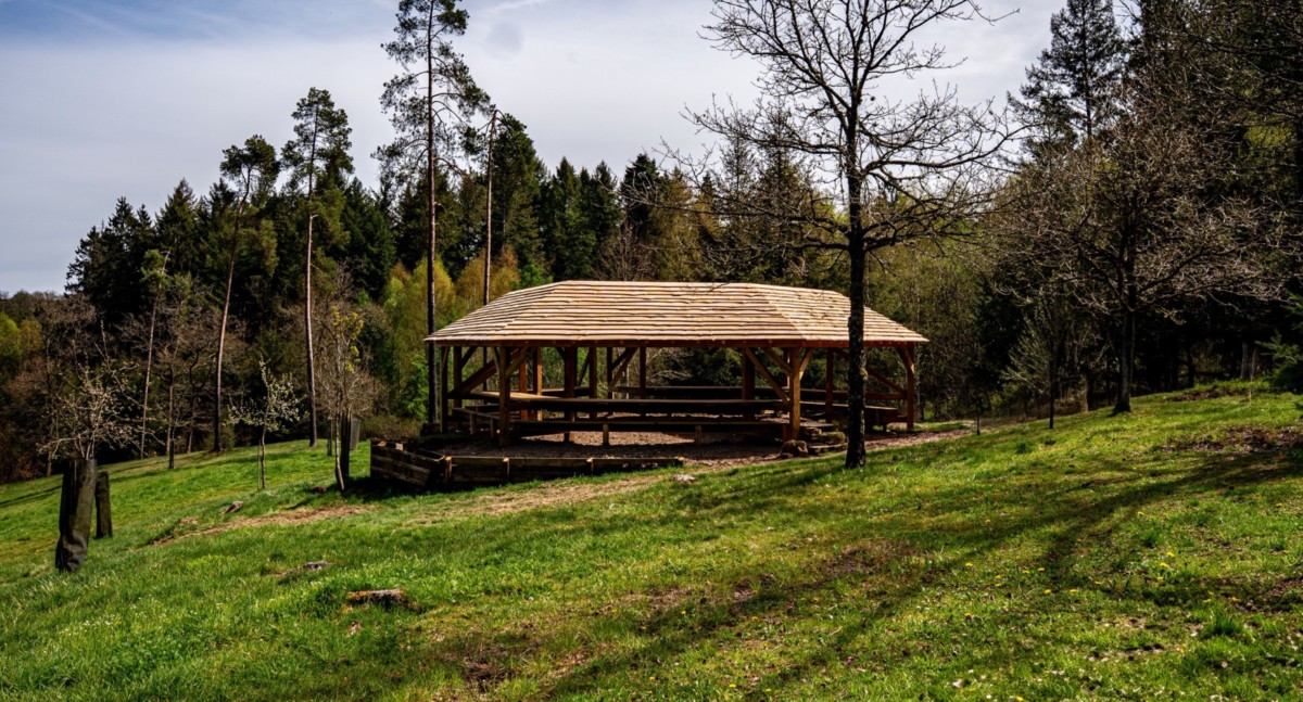 Pavillon hexagonal