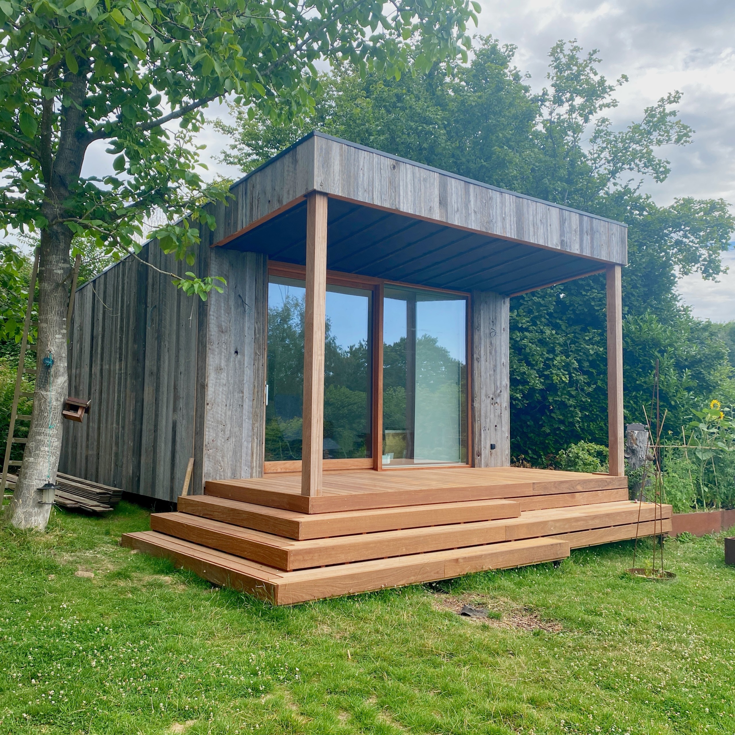 annexe ossature bois sur mesure campagne