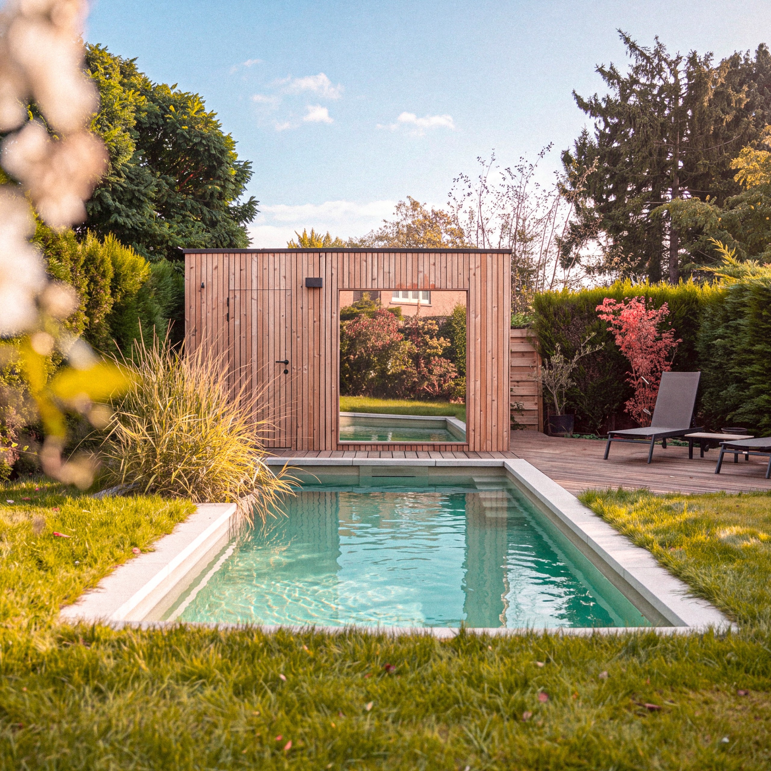 Sauna sur mesure bois